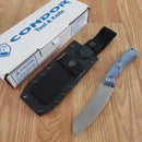 Condor Sport X.E.R.O Fixed Knife 4.75" 14C28N Sandvik Steel Blade Micarta Handle