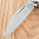 Rough Ryder Barlow Pocket Knife Stainless Steel Blades White Smooth Bone Handle