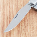 Cattleman's Cutlery Pocket Knife 3Cr13 Steel Blades Red Delrin/Stainless Handle
