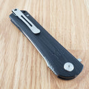 Bestech Knives Kendo Folding Knife 3.75" D2 Tool Steel Blade Black G10 Handle