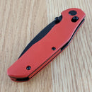 Bestech Knives Ronan B-Lock Folding Knife 3.25" 14C28N Stainless Steel Blade Red G10 Handle