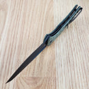 Civivi Spiny Dogfish Linerlock Folding Knife 3.5" 14C28N Sandvick Steel Blade OD Green G10 Handle