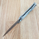 Civivi Teraxe Folding Knife 3.5" Nitro V Steel Blade Stainless/G10 Handle 200362