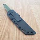 Cold Steel Kobun Fixed Knife 5.50" AUS-8A Stainless Blade Green Kray-Ex Handle