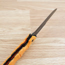 Cold Steel Large Luzon Folding Knife 6" 8Cr13MoV Steel Blade Orange GFN Handle