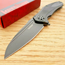 Kershaw Natrix XL Folding Knife 3.75" 8Cr13MoV Steel Blade Black G10 Handle