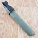 Condor Bushglider Fixed Knife 4.25" 1095HC Steel Full Blade OD Green Polypropylene Handle