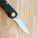 Marbles Small Folding Knife 1.88" Stainless Steel Blade Textured Nylon Handle