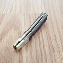 Schrade Old Timer Folding Knife Stainless Steel Blade Sawcut Delrin Handle 3OT