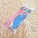 Kershaw PUB Mini Knife 1.75" 8Cr13MoV Steel Blade Blue Aluminum/Stainless Handle