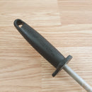 EZE-LAP Sharpener Diamond Coated Steel 7.5" Rod Hi-Impact Black Plastic Handle LG