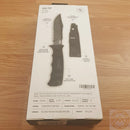 SOG Seal Pup Fixed Knife 4.75" AUS-8 Stainless Blade Black Reinforced Zytel Handle