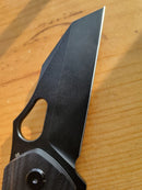 Bestech Knives Operator Folding Knife 3.5" D2 Tool Steel Blade Black G10 Handle