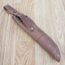 BPS Knives Camping Fixed Knife 4.25" 1066 Carbon Steel Full Tang Blade Walnut Handle
