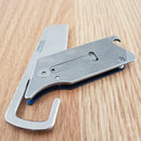 Kershaw PUB Mini Knife 1.75" 8Cr13MoV Steel Blade Blue Aluminum/Stainless Handle