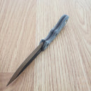 TOPS Mini Scandi Fixed Knife 2.75" 1095HC Steel Full Tang Blade Micarta Handle