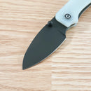 Civivi Baby Banter Linerlock Folding Knife 2.25" Nitro-V Steel Blade Jade G10 Handle