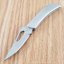 Frost Cutlery Silver Hawk Folding Knife 2.25" Stainless Blade 2Cr13 Steel Handle
