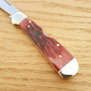 Frost Cutlery Caliber Midlock Folding Knife Stainless Steel Blade Bone Handle