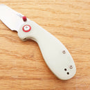 CJRB Maileah Linerlock Folding Knife 2.38" AR-RPM9 Stainless Steel Blade Jade G10 Handle