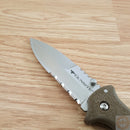 Cold Steel Gunsite Counter Folding Knife 4" AUS10A Steel Blade Griv-Ex Handle