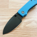 Civivi Baby Banter Pocket Folding Knife 2.2" Nitro-V Steel Blade Blue G10 Handle