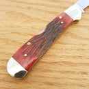 Frost Cutlery Caliber Midlock Folding Knife Stainless Steel Blade Bone Handle