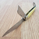 Case XX Large Stockman Pocket Knife Carbon Steel Blades Yellow Synthetic Handle