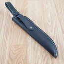 BPS Knives Bushcraft Fixed Knife 5." 1066 Carbon Steel Blade Walnut Wood Handle