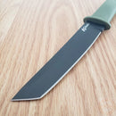 Cold Steel Kobun Fixed Knife 5.50" AUS-8A Stainless Blade Green Kray-Ex Handle