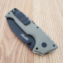 Cold Steel AD-10 Lock Folding Knife 3.5" S35VN Steel Blade Dark Earth G10 Handle