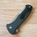 Al Mar 40th Annv SERE Folding Knife 3.63" D2 Tool Steel Blade Black FRN Handle