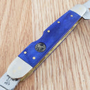 Frost Cutlery Whittler Pocket Knife Stainless Steel Blades Smooth Bone Handle