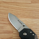 Cold Steel Engage Folding Knife 2.5" 4116 Steel Clip Point Blade Black GFN Handle