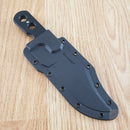 Cold Steel Mini Tac Fixed Knife 3.63" 8Cr13MoV Steel Blade Black Griv-Ex Handle