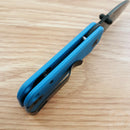 Civivi Baby Banter Pocket Folding Knife 2.2" Nitro-V Steel Blade Blue G10 Handle