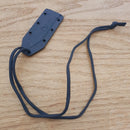 Condor Neck Gladius Fixed Knife 3.14" 1075HC Steel Blade Wrapped Paracord Handle