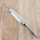 Marbles Sunfish Pocket Knife Stainless Steel Blades White Smooth Bone Handle