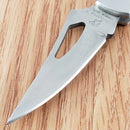 Frost Cutlery Silver Hawk Folding Knife 2.25" Stainless Blade 2Cr13 Steel Handle