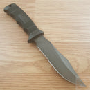 SOG Seal Pup Fixed Knife 4.75" AUS-8 Stainless Blade Black Reinforced Zytel Handle