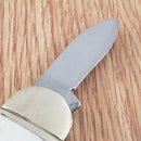 Marbles Sunfish Pocket Knife Stainless Steel Blades White Smooth Bone Handle