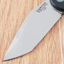 Ontario Carter Trinity Folding Knife 2.88" AUS8 Steel Blade Black G10 Handle