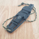 Case XX Harley Fixed Knife 3.75" Stainless Steel Dagger Blade Black G10 Handle