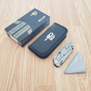 Bestech Knives Shodan Folding Knife 3.88" S35VN Steel Blade Carbon Fiber/Titanium Handle
