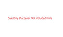 AccuSharp Asian Style Sharpener Diamond/Ceramic Rods Ergonomic Soft-Grip Handle