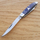 Cattleman's Cutlery Stockman Pocket Knife Stainless Steel Blades Delrin Handle