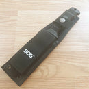 SOG Seal Pup Fixed Knife 4.75" AUS-8 Stainless Blade Black Reinforced Zytel Handle