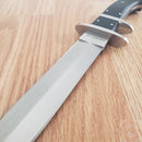 Cold Steel Bear Classic Fixed Knife 8.25" VG-1 San Mai III Steel Blade Black G10 Handle
