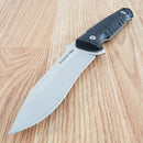 Cold Steel Razor Tek Fixed Knife 5" 4116 Steel Recurve Blade Black GFN Handle