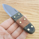 Condor Primitive Bush Dagger Fixed Knife 2.5" 1075HC Steel Blade Micarta Handle